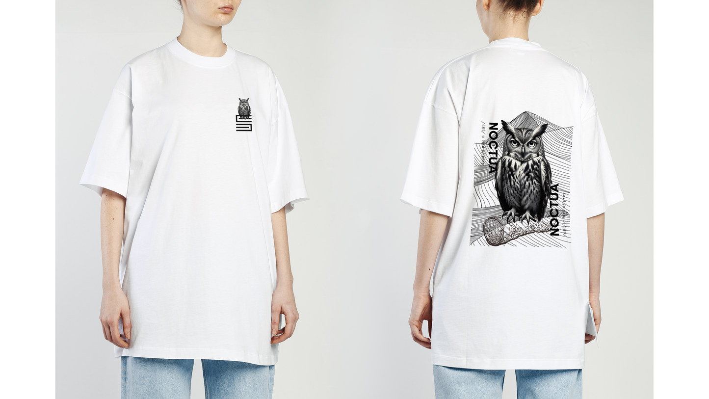 Spirit animal - Owl - Oversized tees