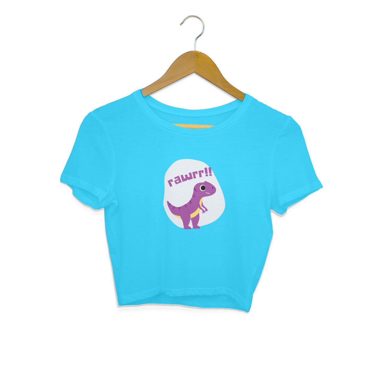 Cute Dino - Women's crop tops