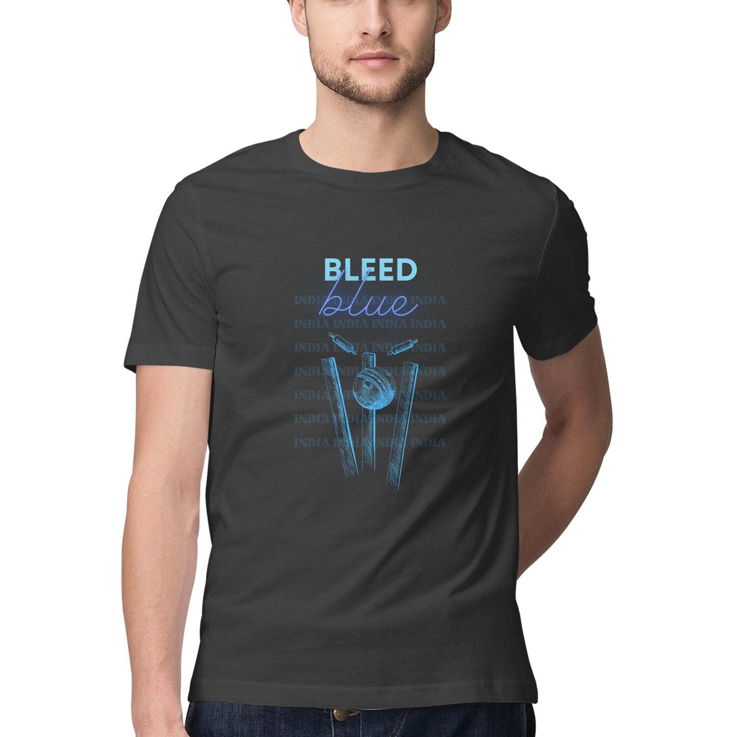 Bleed Blue - Men's T-shirts