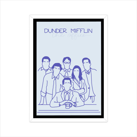 The office -Dunder Mifflin Poster