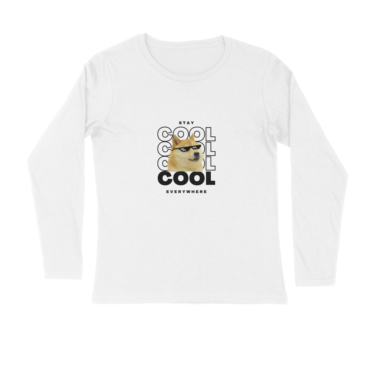 Stay cool - full sleeve men's t-shirts