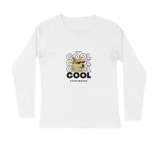 Stay cool - full sleeve men's t-shirts