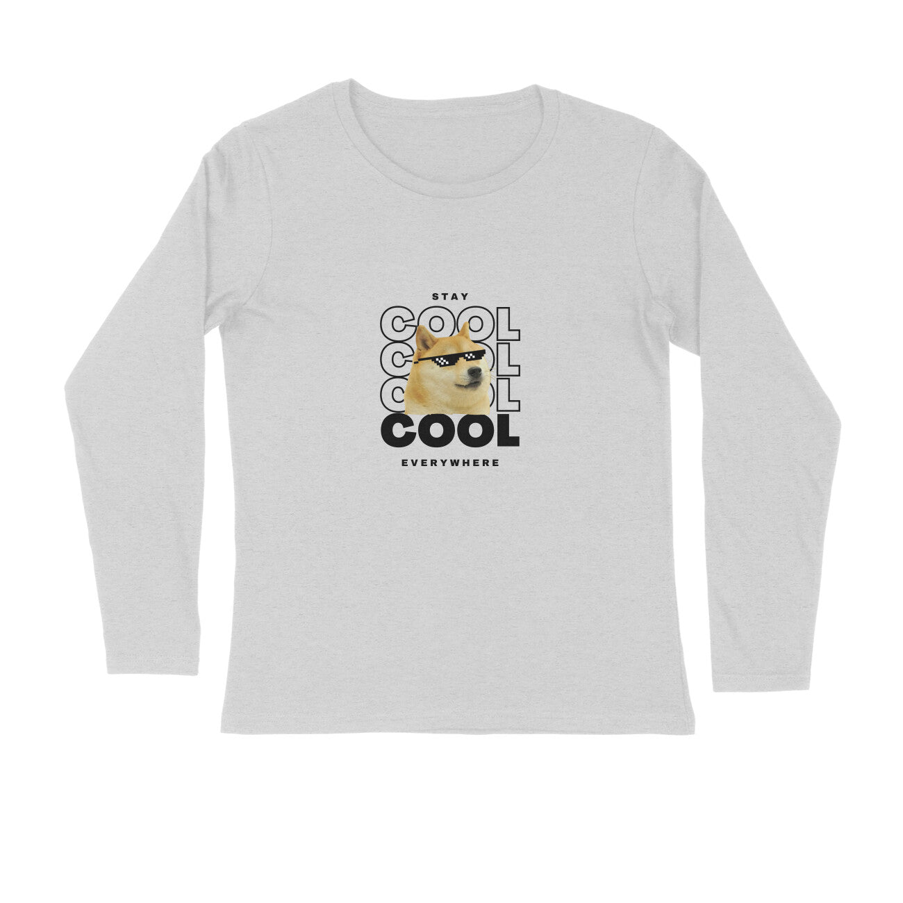 Stay cool - full sleeve men's t-shirts