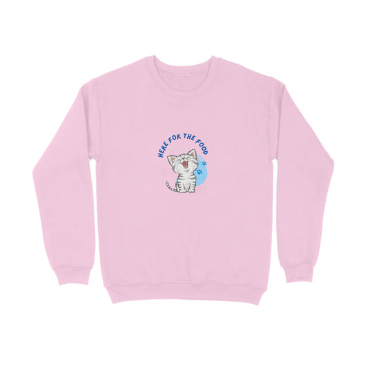 Here for the food - Unisex sweatshirts