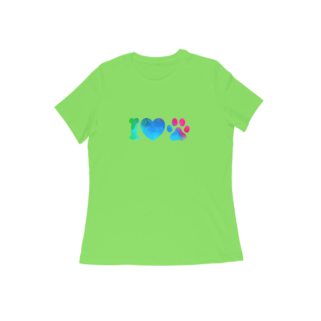 I love Paws - Women's T-shirts