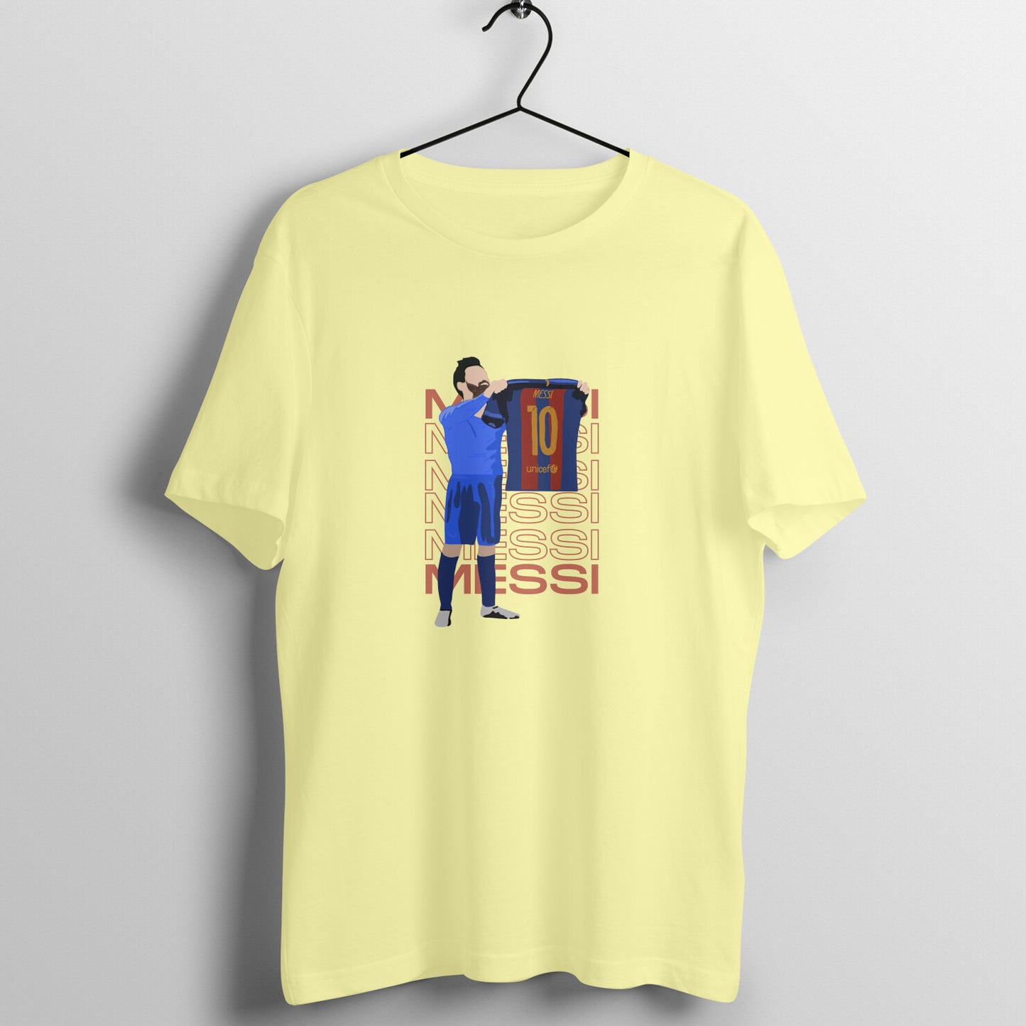 Messi holding shirt - Men's T-shirts