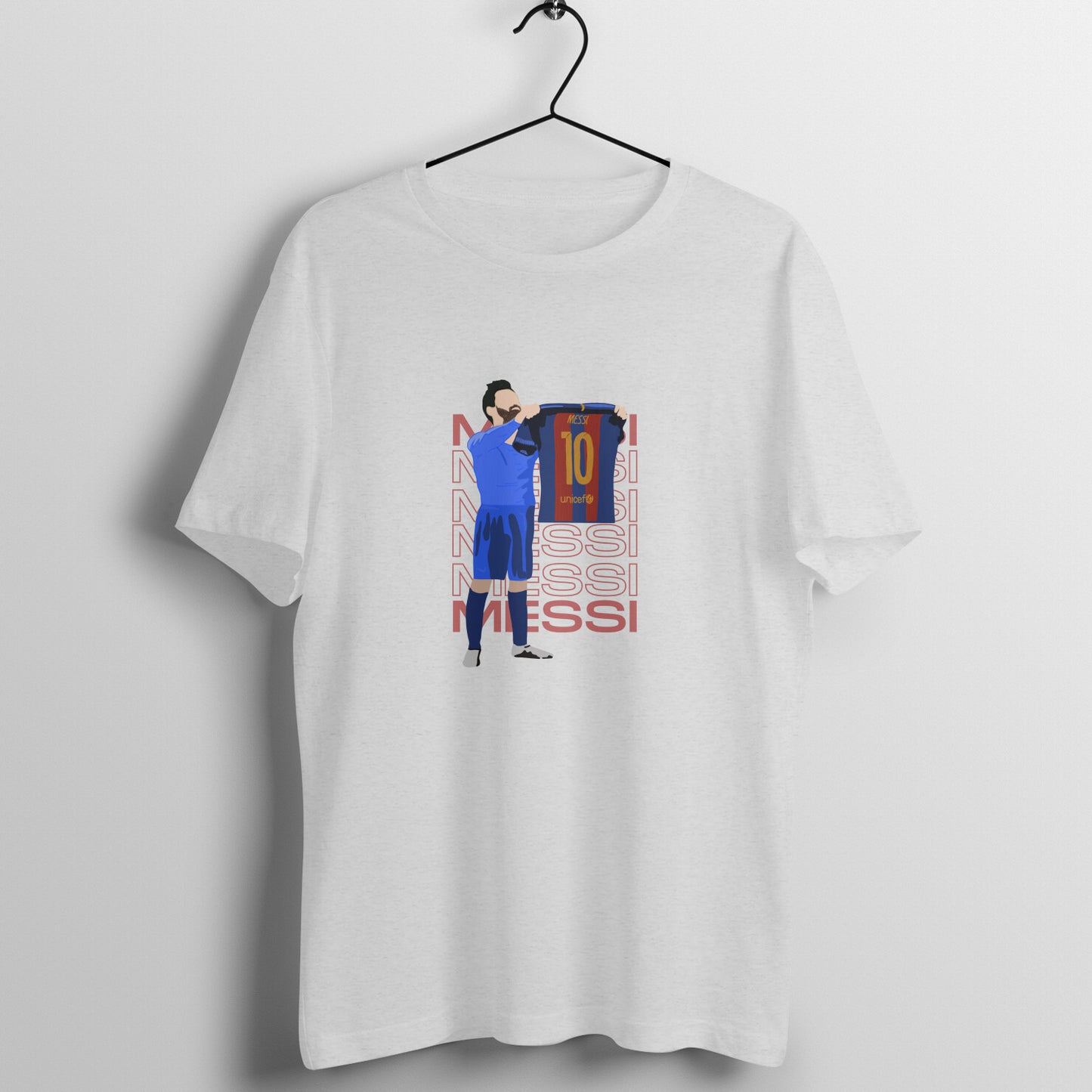 Messi holding shirt - Men's T-shirts