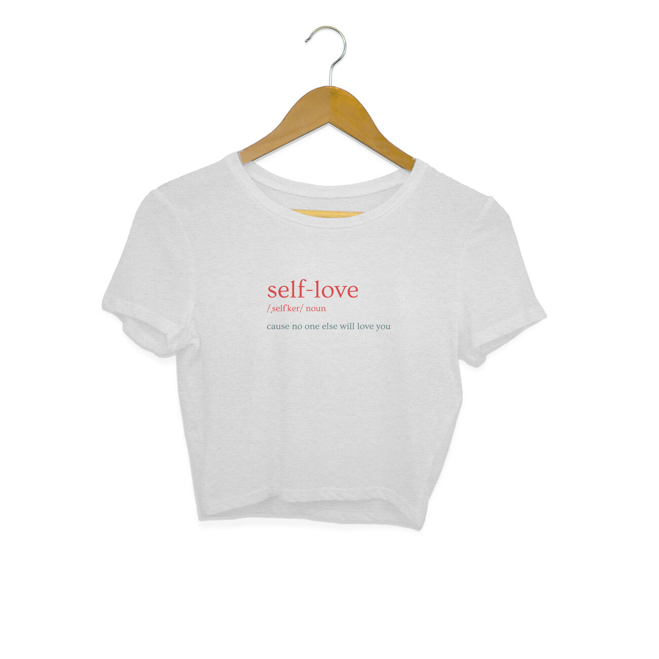 Self love - Women's crop tops