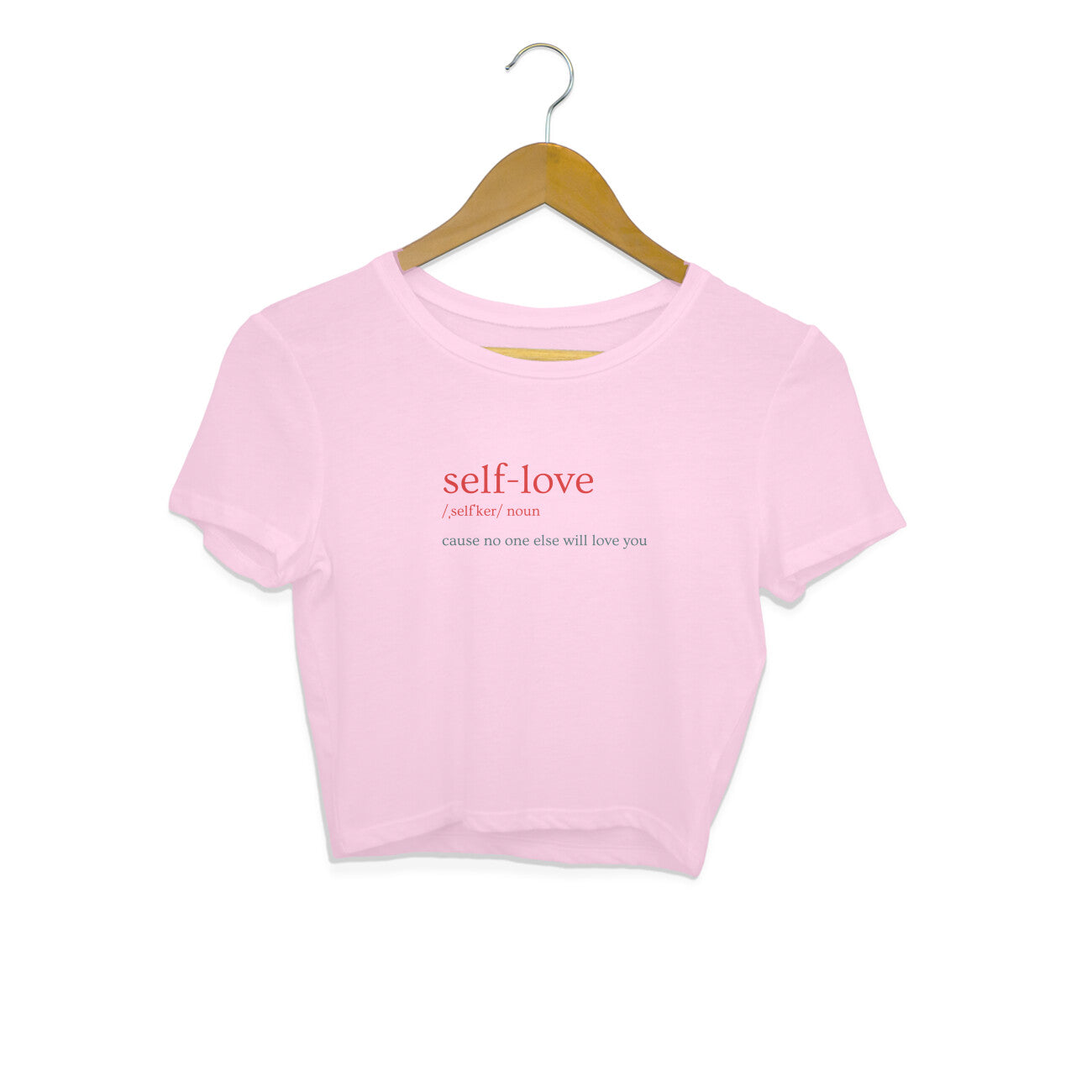 Self love - Women's crop tops