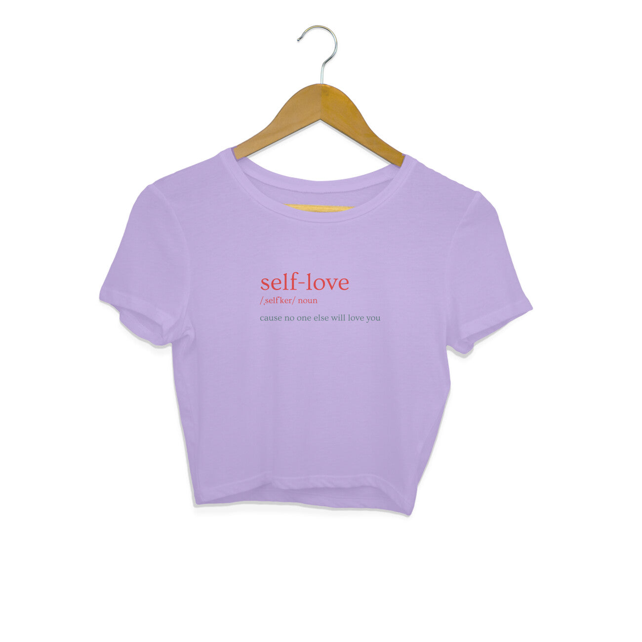 Self love - Women's crop tops