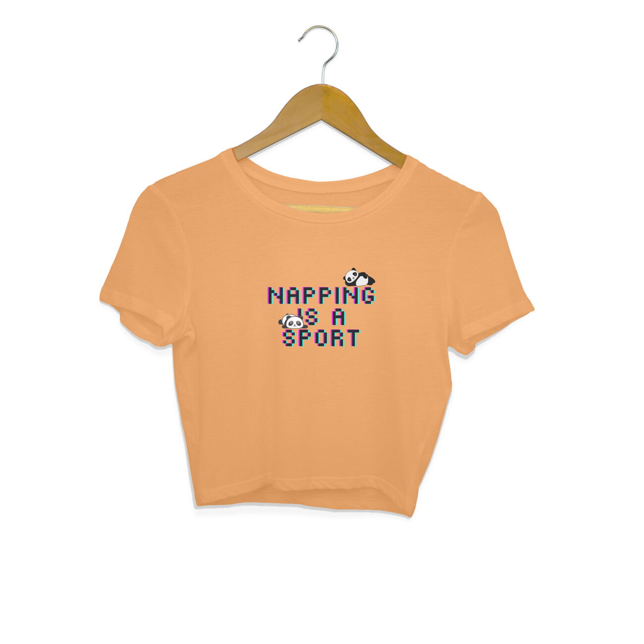 Napping is a sport - Women's crop tops