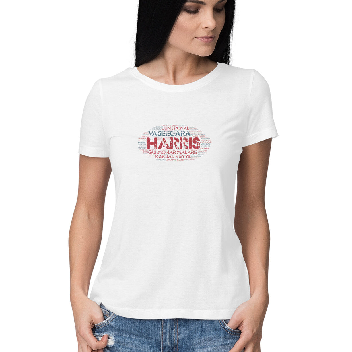 Harris fan tee- Women's T-shirts