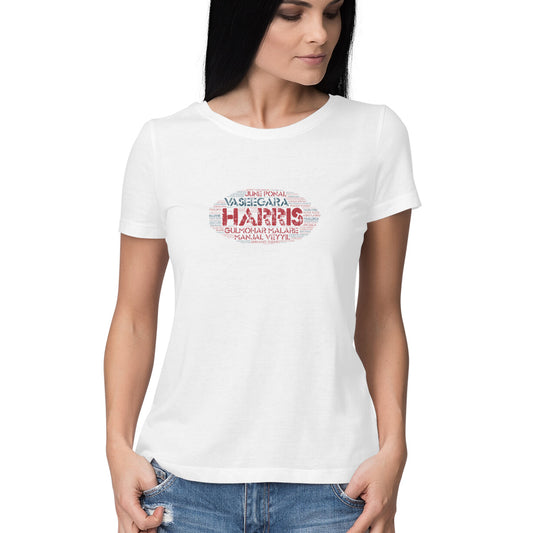 Harris fan tee- Women's T-shirts