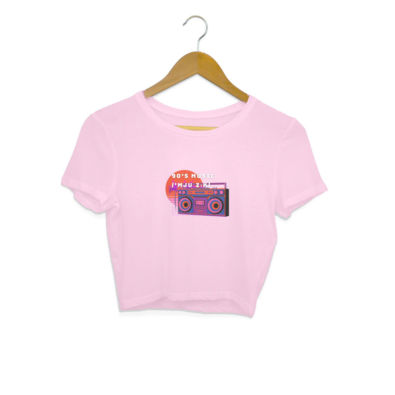 90's Music - Women's crop tops